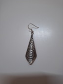 Tibetan earrings in solid silver