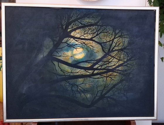 Image 1 of Painting full moon