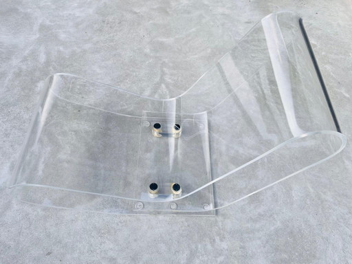 Maarten Van Severen LCP Lounge Chair – Kartell – anni '90 – Trasparente