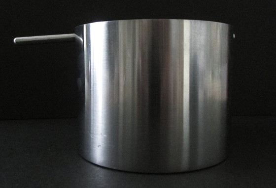 Posacenere cilindrico Stelton, acciaio inossidabile, Oggetti decorativi, Argentato, Design (foto 6 di 6)
