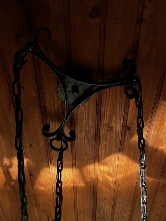 Image 1 of 2 set di lampade da sospensione, bolle, aan ketting 