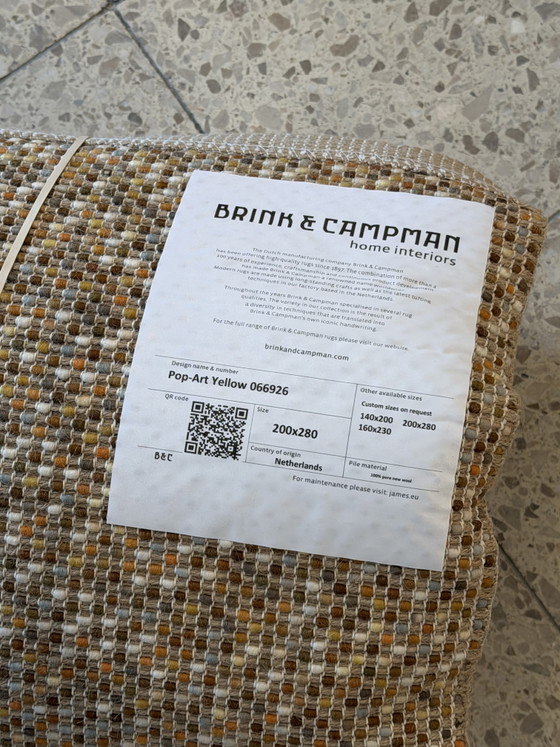 Brink En Campman Alfombra Pop Art 066926 Amber/ Yellow – Brink & Campman, Wool (photo 7 of 13)