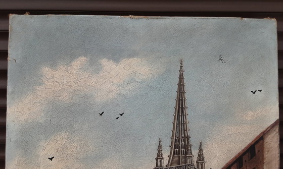 Image 1 of Charles Hagens , óleo sobre lienzo , 1905 , Lovaina