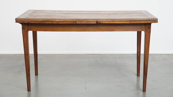 Image 1 of English antique extendable dining table