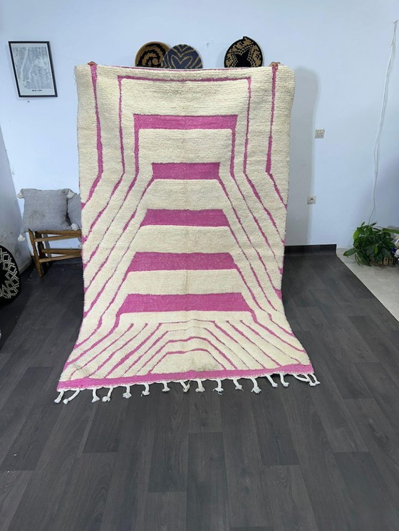 Image 1 of Tapis Beni MRIRT en laine authentique  200cmx150cm