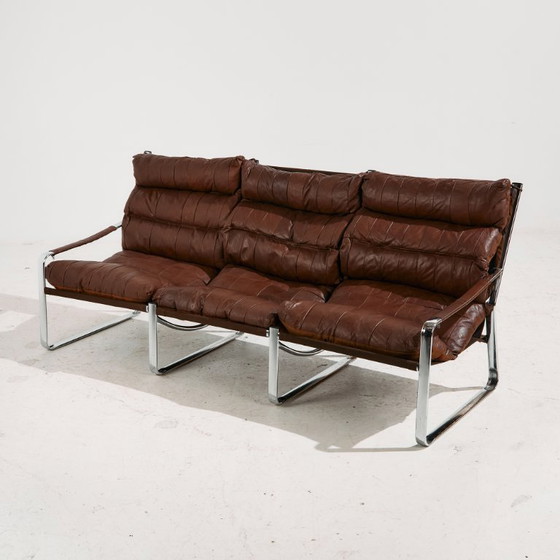 Image 1 of MK10959 Juego de 3 sofás de cuero