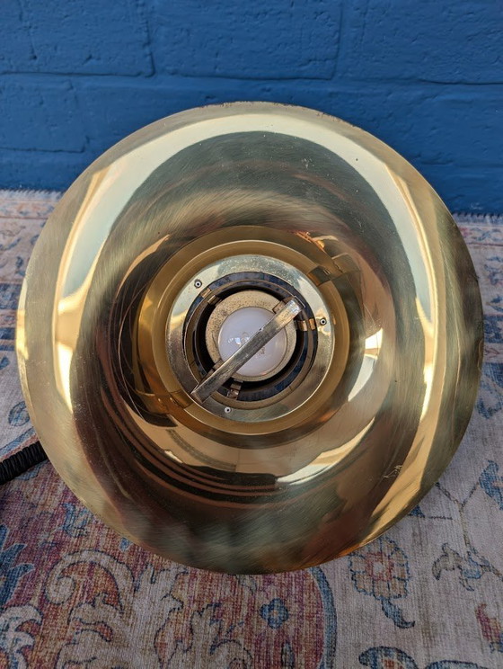Image 1 of Lampe pendante vintage en laiton, design danois de Vitrika