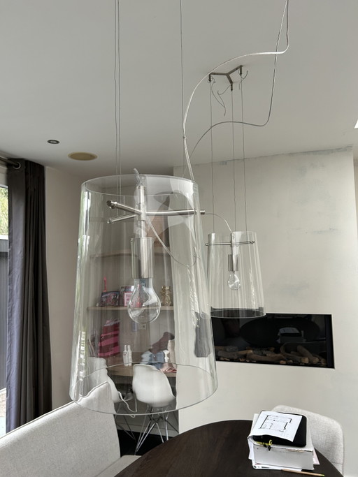 Prandina CPL S7 Lampade a sospensione – hanglampen, Glass, Chrome