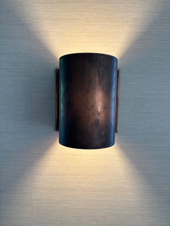 Wandlamp BEGA koper – Wandlampen, Glass, Copper (photo 3 of 5)