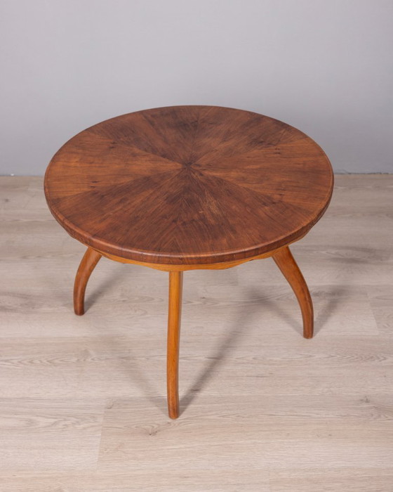 Image 1 of VINTAGE 1940S WOODEN COFFEE TABLE IN ITALIAN DESIGN