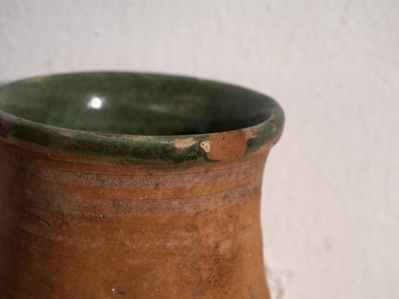 Jarrón antiguo de loza vidriada – Europa Central, circa 1920 – Jarrones, Rustic (photo 16 of 39)