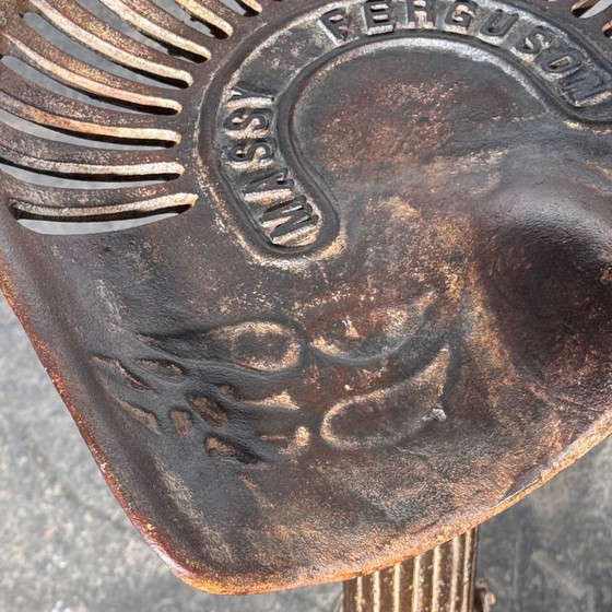 Massey Ferguson gietijzeren tractorstoel barkruk – Fauteuils, Cast Iron (photo 14 of 14)