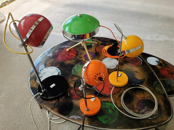 Image 1 of Untertassenlampe space-age pop