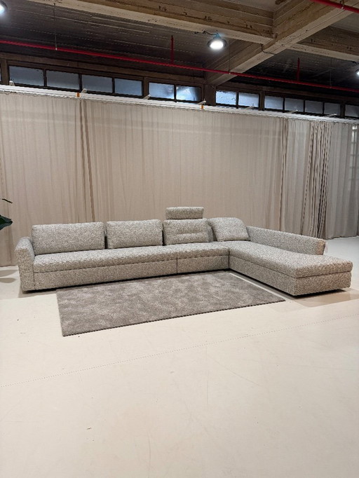 De Bas hoekbank met relaxfunctie van Moome 