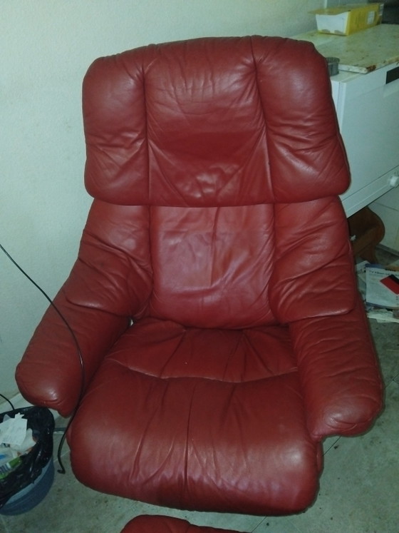 Image 1 of Fauteuil anti-stress avec repose-pieds