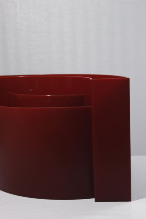 Wave" magazine rack Post-Modern design Memphis Maier Aichen Authentics 1991