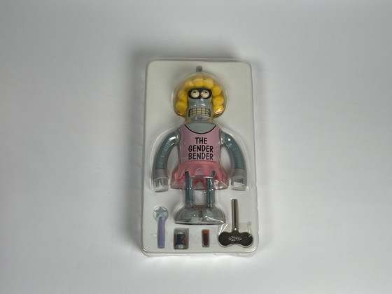 Futurama Gender Bender Tin Wind-Up Robot | Rocket USA – Decoratieve objecten, Metal, Paper (photo 2 of 8)