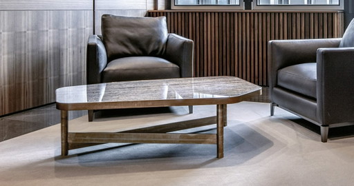 HENGE OR Salontafel – met blad van natuursteen