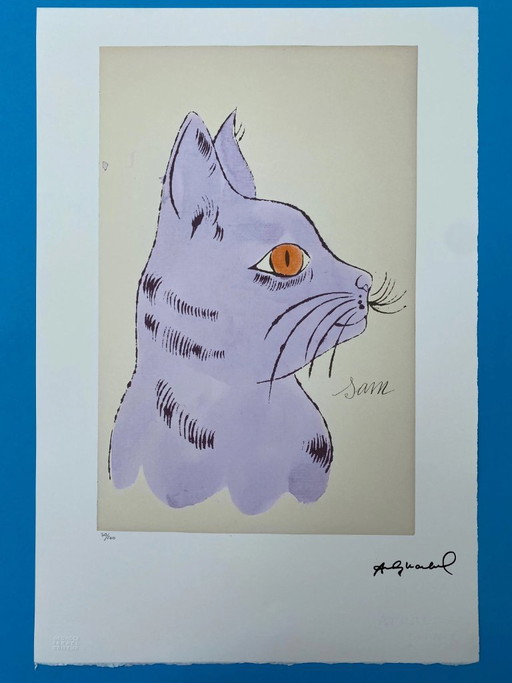 Nach Andy Warhol, Sam, 1980er Jahre, Lithografie – lithos zeefdrukken, Paper
