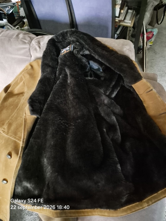 Abrigo de invierno para hombre – Victorlux, Objetos decorativos, Textile, Suede (photo 3 of 11)