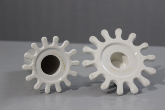 Image 1 of François Clerc for Sentou France - Pair of "Ghost" candlesticks 2008