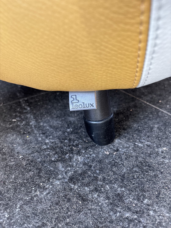 Image 1 of Poltroncina Leolux Pallone verde muschio