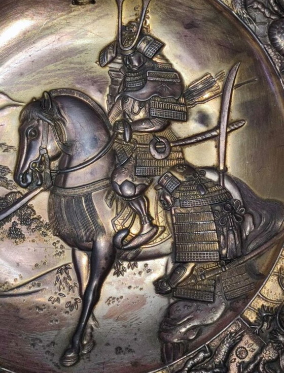 Piatto Samurai/Drago – vintage, Oggetti decorativi, Metal (photo 11 of 13)