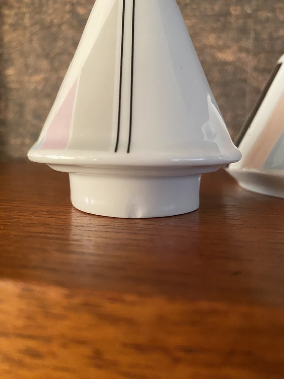 Image 1 of Theepot Memphis J Kronester voor Douwe Egberts 