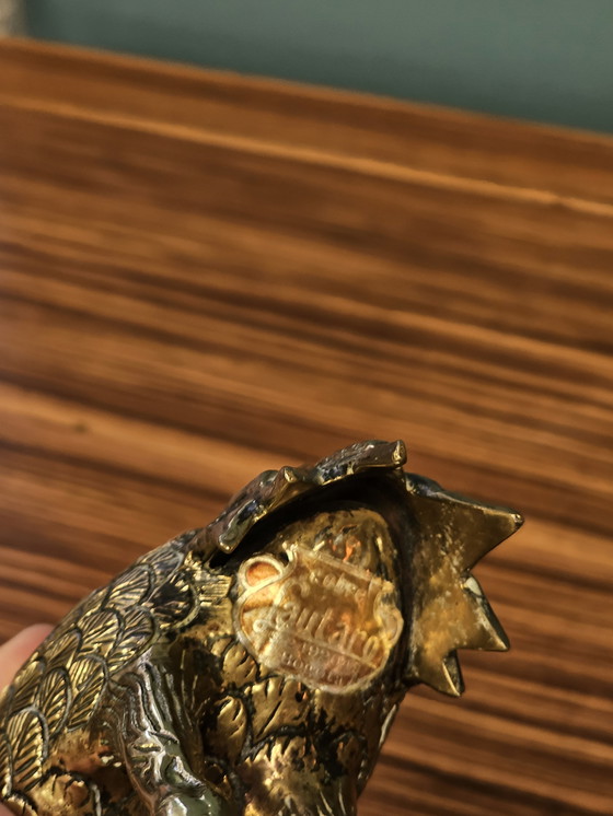 Image 1 of Set Messing Kranich Kranich Vögel