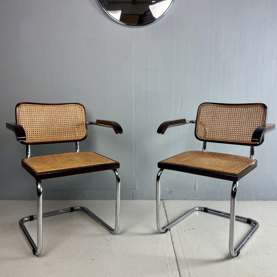 Image 1 of 2 sedie Bauhaus vintage Pander B64