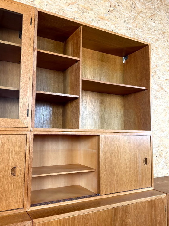 1960s/70s Teak Shelving System Wall Unit Bookshelf From HG Furniture Denmark – Bookcases, Wood (photo 20 of 21)