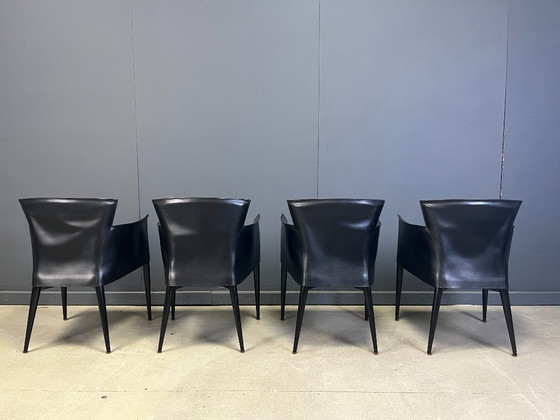 Image 1 of Vela eetkamerstoelen van Carlo Bartoli voor Matteo Grassi, jaren 80.