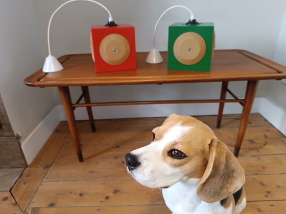 Image 1 of Set von Deckenlampen im Weltraumzeitalter