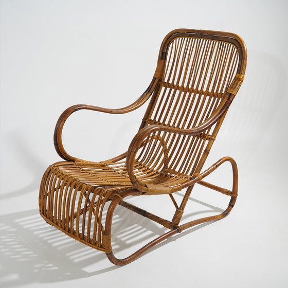 Rattan Sessel, 1950er Jahre (photo 4 of 12)