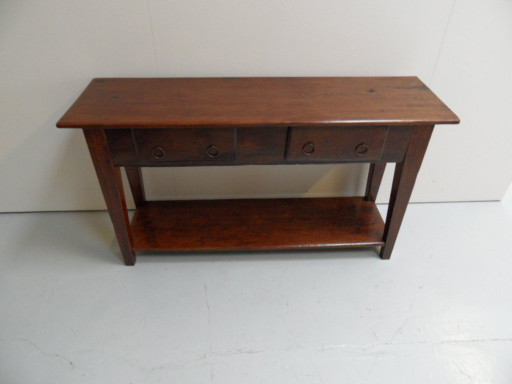 Antieke Spaanse Sidetable – bijzettafels, Wood (photo 2 of 14)