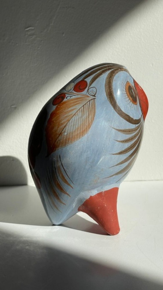 Vintage HANDCRAFTED Ceramic OWL – MEX JP, Decorative Objects (photo 26 of 35)