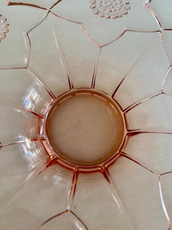 Image 1 of Rosaline glass dish – floral patterns