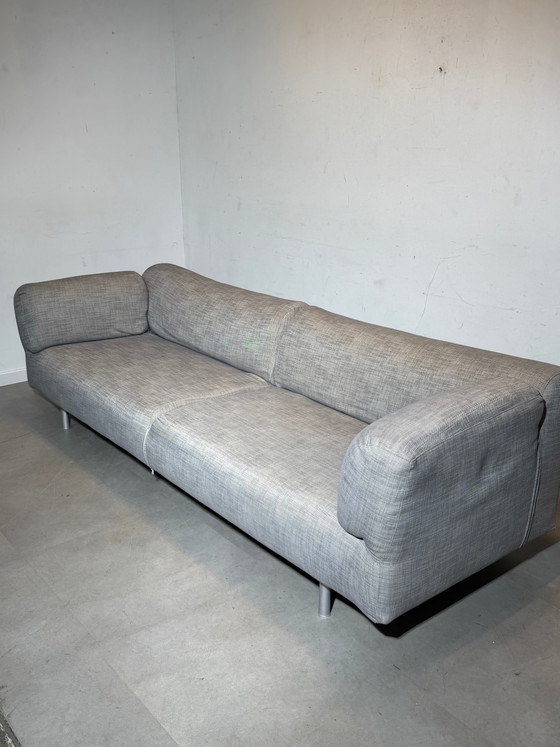 Sofá Cassina Met 250 – Tela gris – Wood (photo 5 of 10)