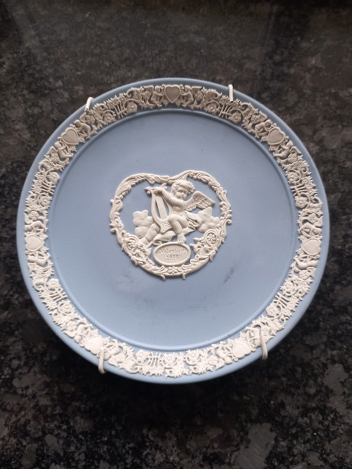 Wedgewood Jasperware hanging plates