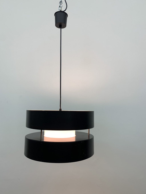 Lámpara colgante de diseño minimalista Hagoort 259, años 60
