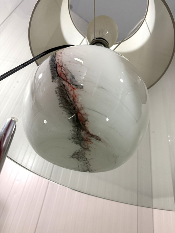 Image 1 of Peill & Putzler Large Glass Table Lamps 1970's