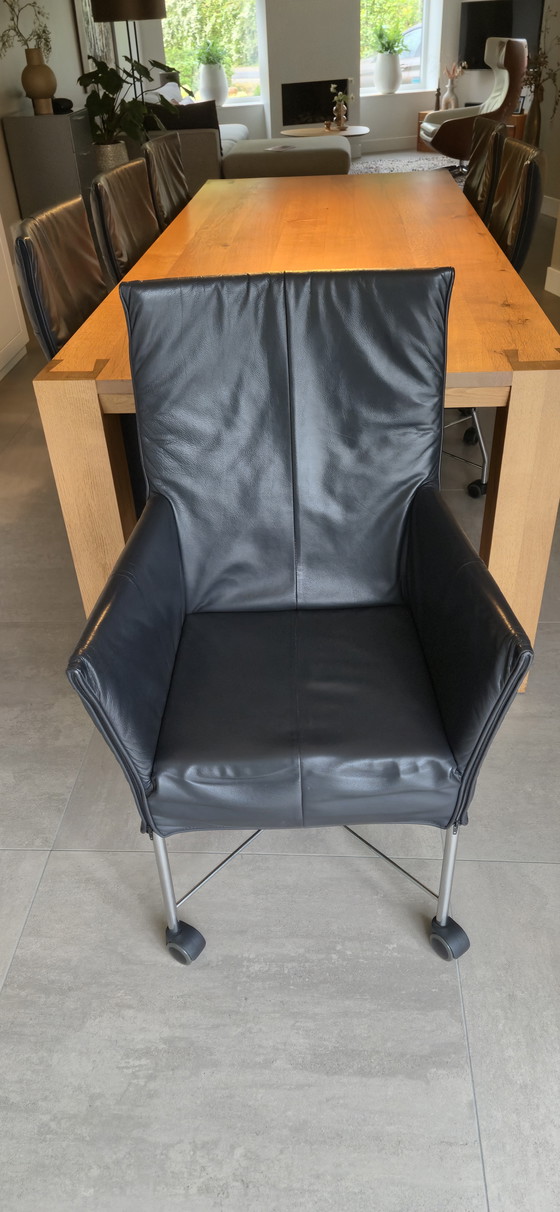 Image 1 of Tavolo da pranzo in legno di quercia