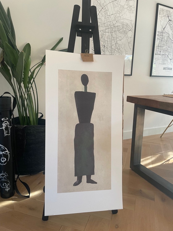 Image 1 of Kazimir Severinovich Malevich (1878-1935), Figura femminile, Stampato in Belgio