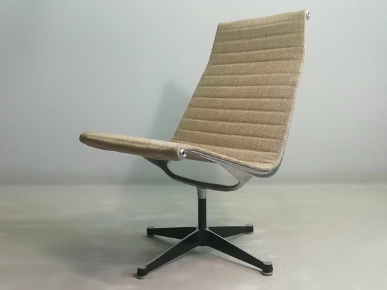 Image 1 of Eames ALU-GROUP 1958 PREPRODUCCIÓN Sillón reclinable HERMAN MILLER Historia Drehsessel