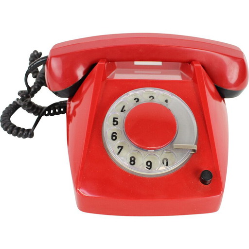 Teléfono Tesla de mediados de siglo, Checoslovaquia, 1983
