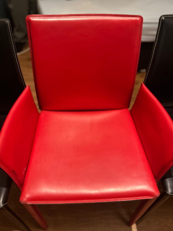 Image 1 of 4x Bontempi Linda red black set 