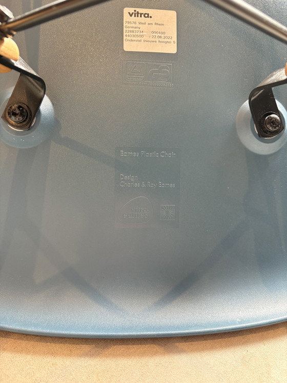 Vitra Eames DSW Meerblau – Chaises de salle à manger, Metal, Plastic (photo 7 of 8)