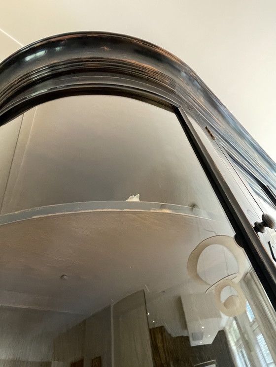 Image 1 of Schitterende Vitrine / buffet kast. Grote vitrinekast 