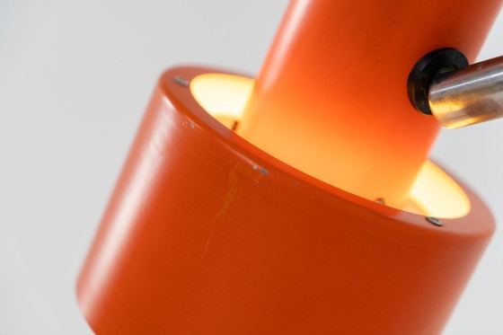 Image 1 of Lámpara de pared “Skala” naranja de Jo Hammerborg para Fog & Mørup (Dinamarca, años 60).