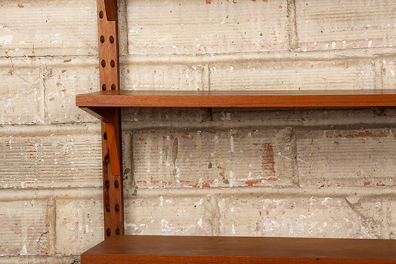 Image 1 of Une étagère modulable Danoise en teck par Poul Cadovius pour Cado 1960.